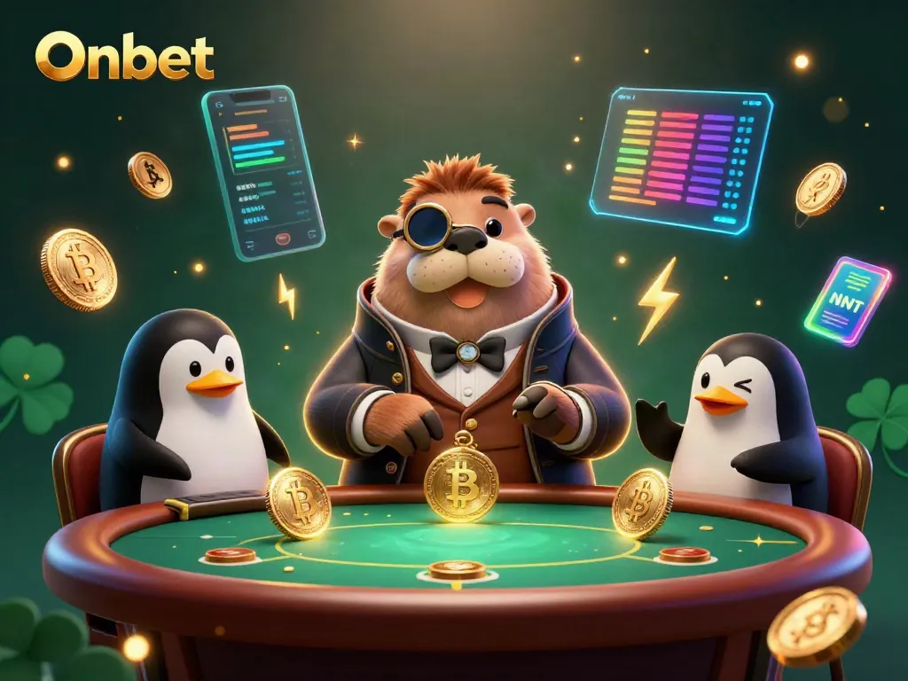 Onbet brings you an exciting underwater poker game featuring a savvy walrus, penguin dealer, and bluffing pufferfish.