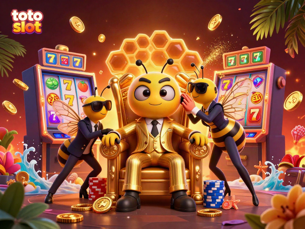 Engage with the dynamic toto slot scene featuring a mob boss with colorful slot machine action.