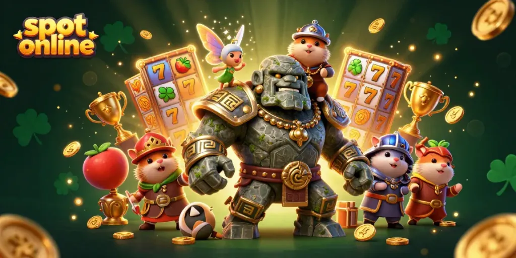 Experience dynamic slot online action with vibrant characters and exciting game elements.