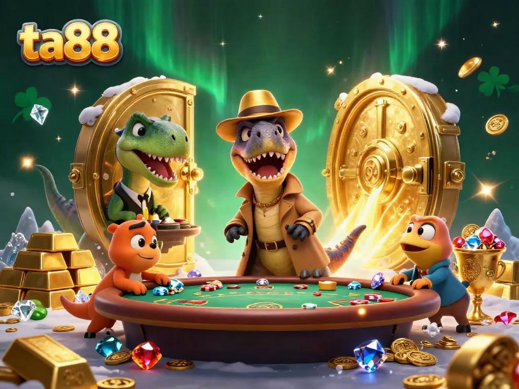 Experience thrilling gaming at ta88 with a velociraptor card counter, an eyeing pit boss, and sneaky chips