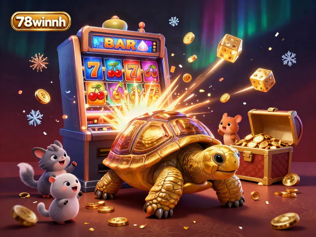 Experience thrilling jackpot action at 78winnh with a vibrant scene of games and excitement.